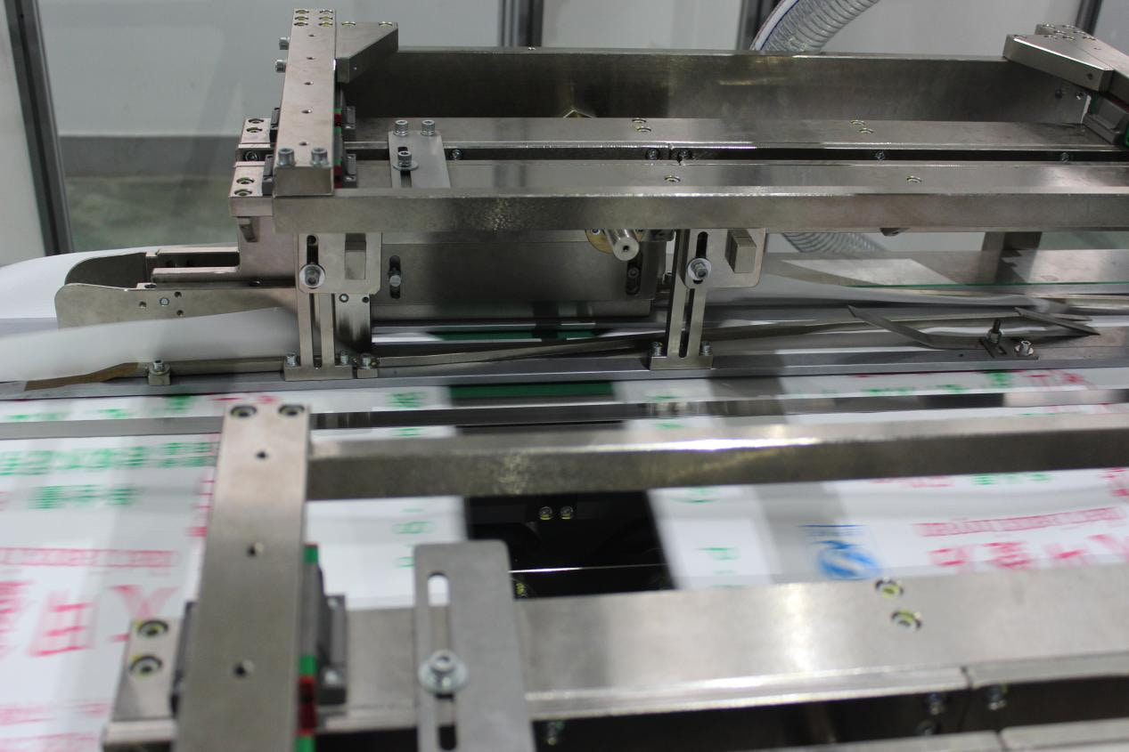 Bag making machine conveying section automatic pp woven block bottom valve bag making machine