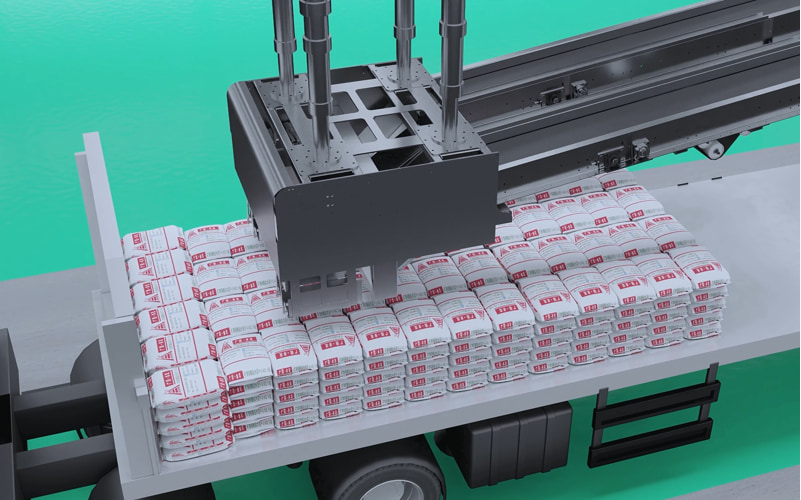 Phân tích thị trường và so sánh ưu điểm của máy xếp dỡ tự động cho xi măng đóng bao.