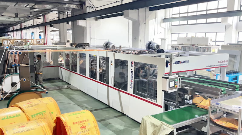 Bốn tiến bộ công nghệ trong máy sản xuất túi van dệt PP