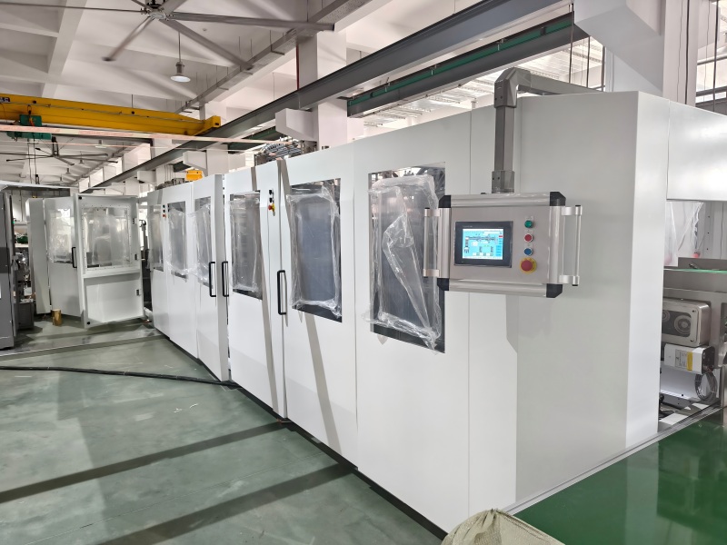 Kiểm tra chính xác, sản xuất hiệu quả: Phân tích toàn diện hệ thống kiểm tra trực quan cho máy sản xuất túi van của Tập đoàn Gachn